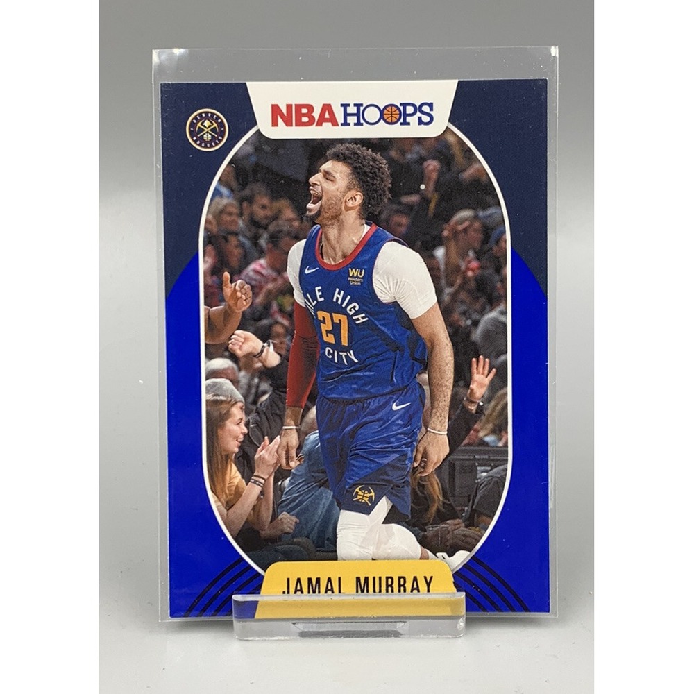 2020-21 NBA HOOPS BLUE Parallel #143 JAMAL MURRAY DENVER NUGGETS
